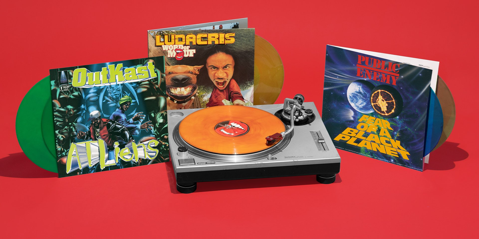 Ludacris, OutKast and Public Enemy Coming to VMP Hip-Hop - Vinyl Me, Please