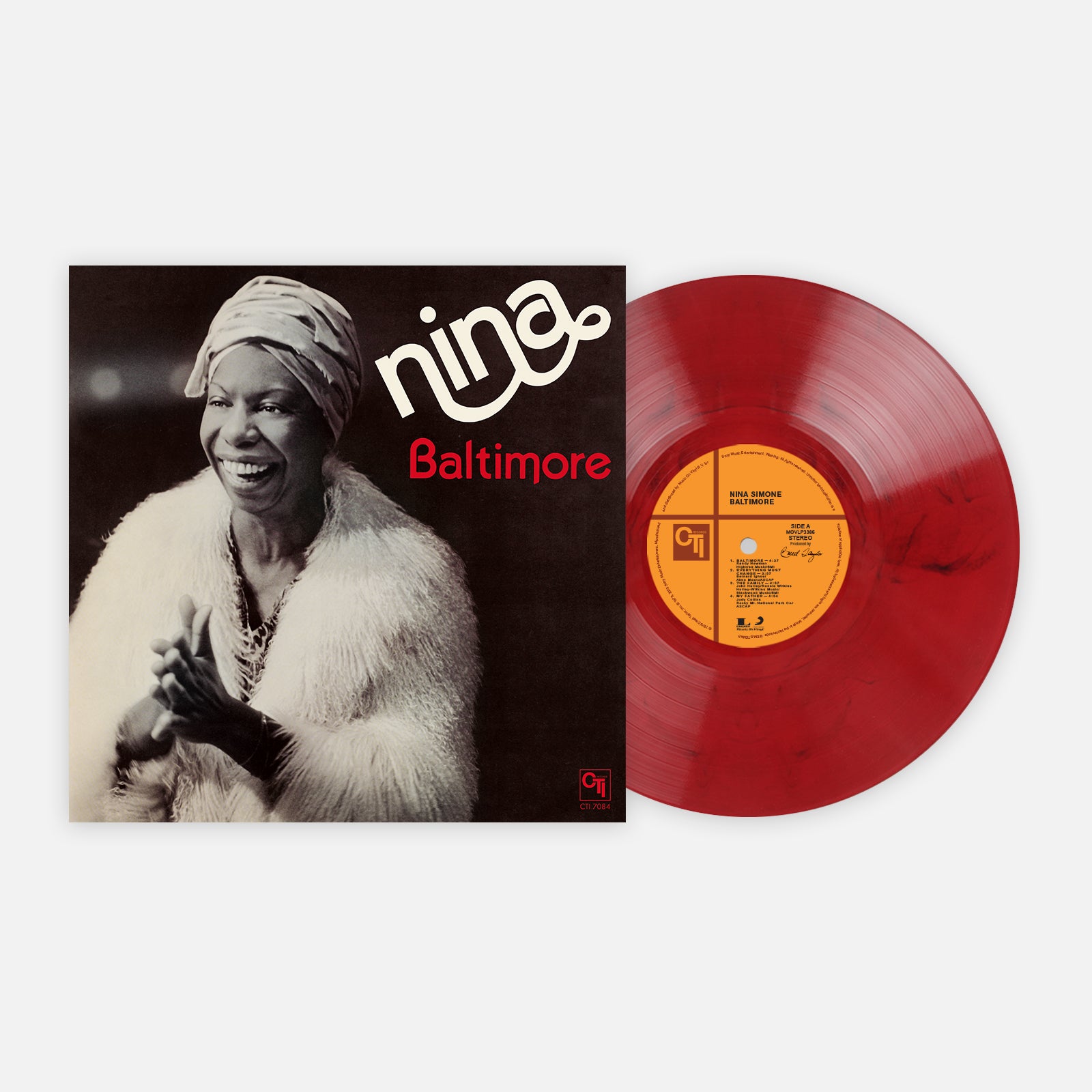 Nina Simone 'Baltimore' - Vinyl Me, Please