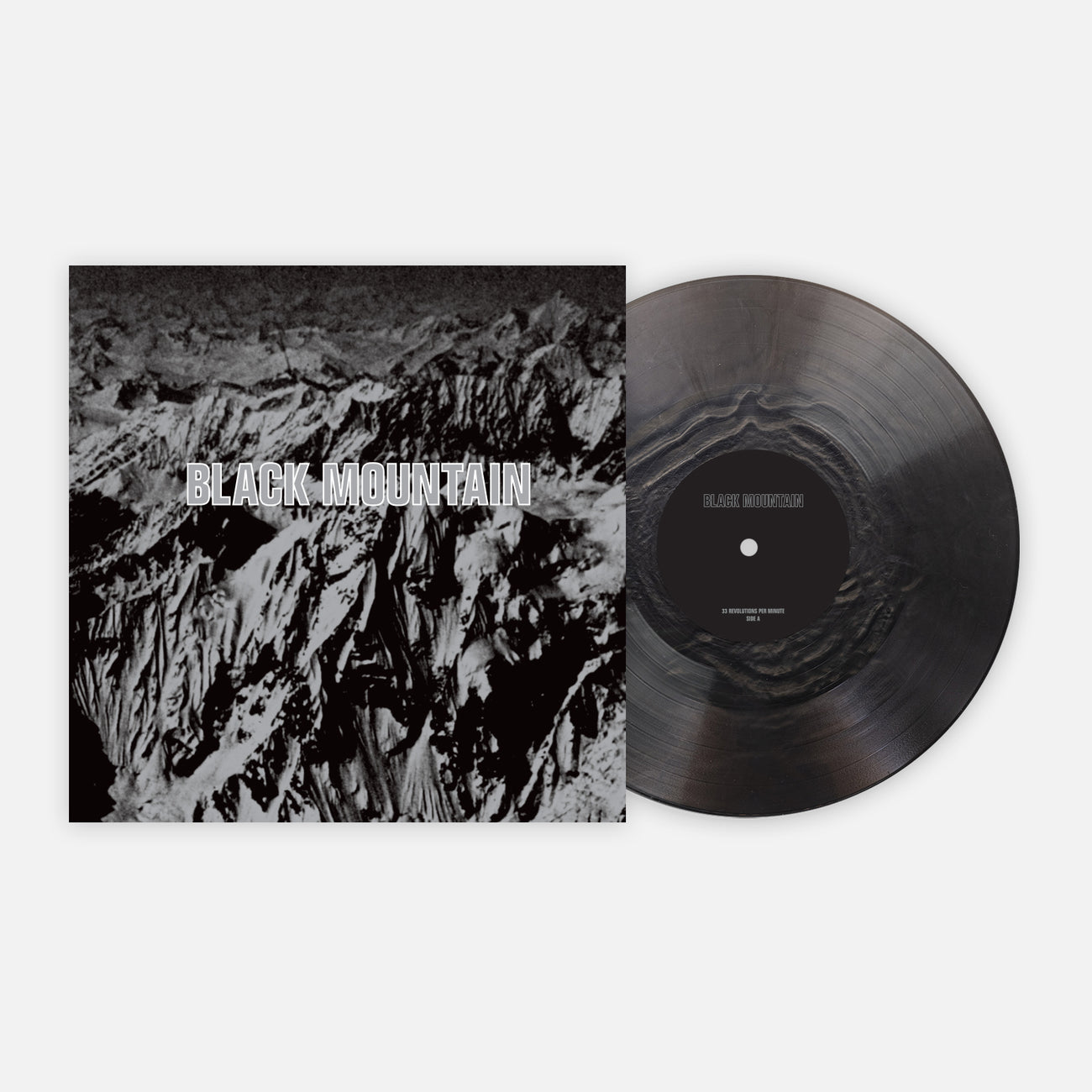 Black Mountain - VMP Exclusive on Clear Shadow Wave Translucent colored vinyl