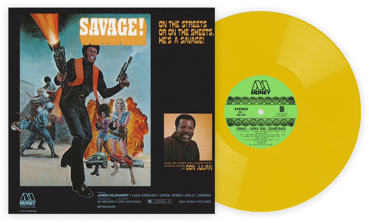 Don Julian 'Savage! Super Soul Soundtrack' - Vinyl Me, Please