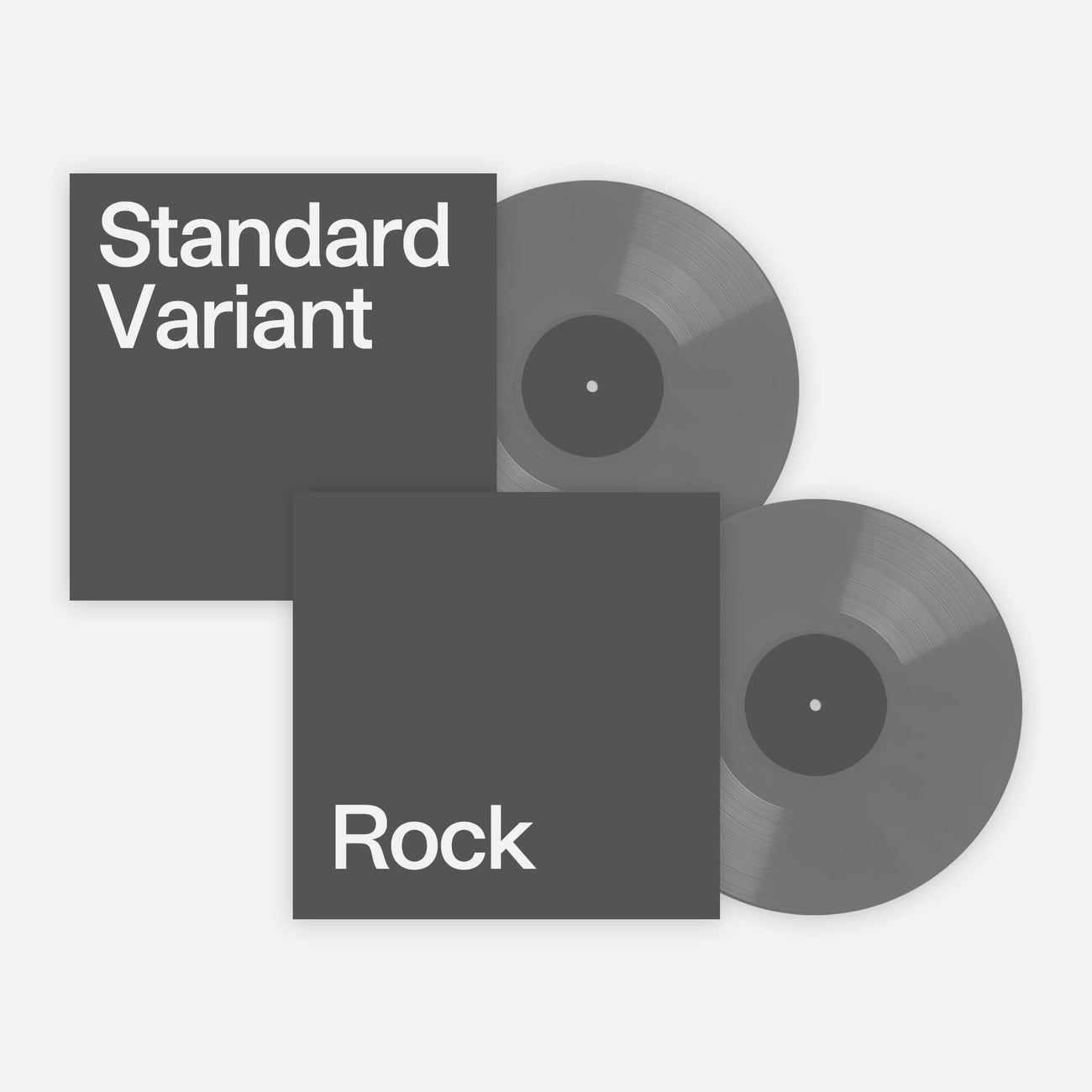 Standard Variant Record Bundle: Rock 2 Pack