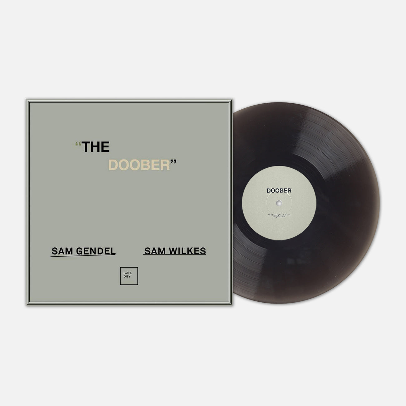 Sam Gendel and Sam Wilkes 'The Doober' on Black Ice vinyl