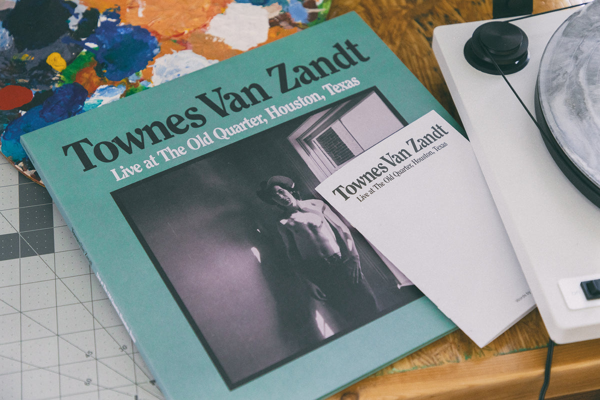 Townes Van Zandt 'Live at The Old Quarter, Houston, Texas' - Vinyl