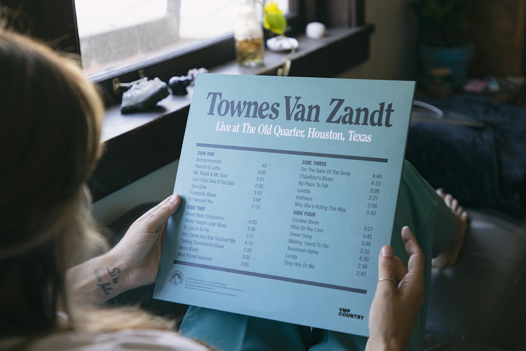 Townes Van Zandt 'Live at The Old Quarter, Houston, Texas' - Vinyl