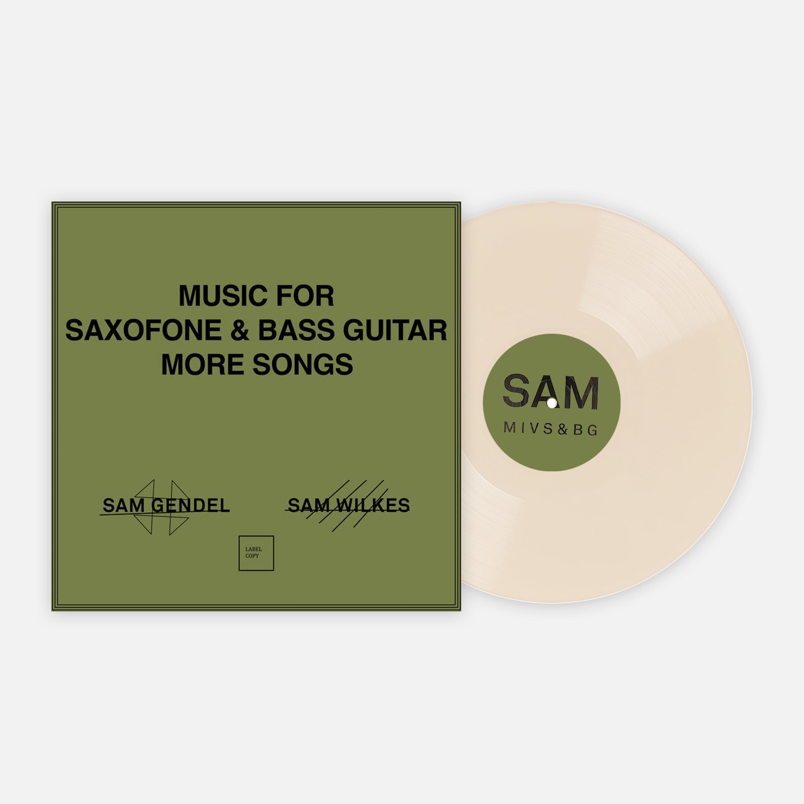 Sam Gendel & Sam Wilkes 'Music for Saxofone & Bass Guitar More 