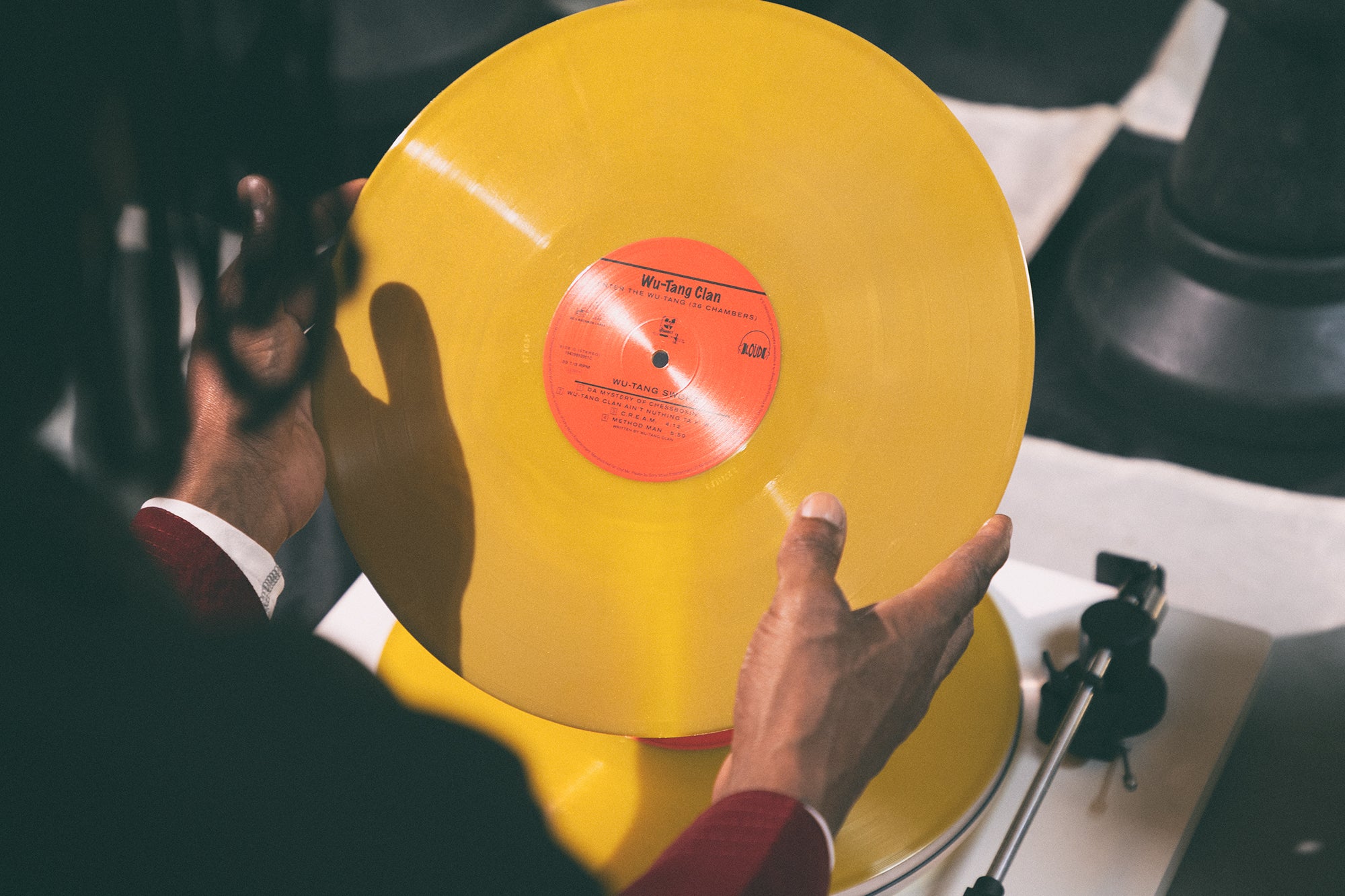 Wu-Tang Vinyl Record Art