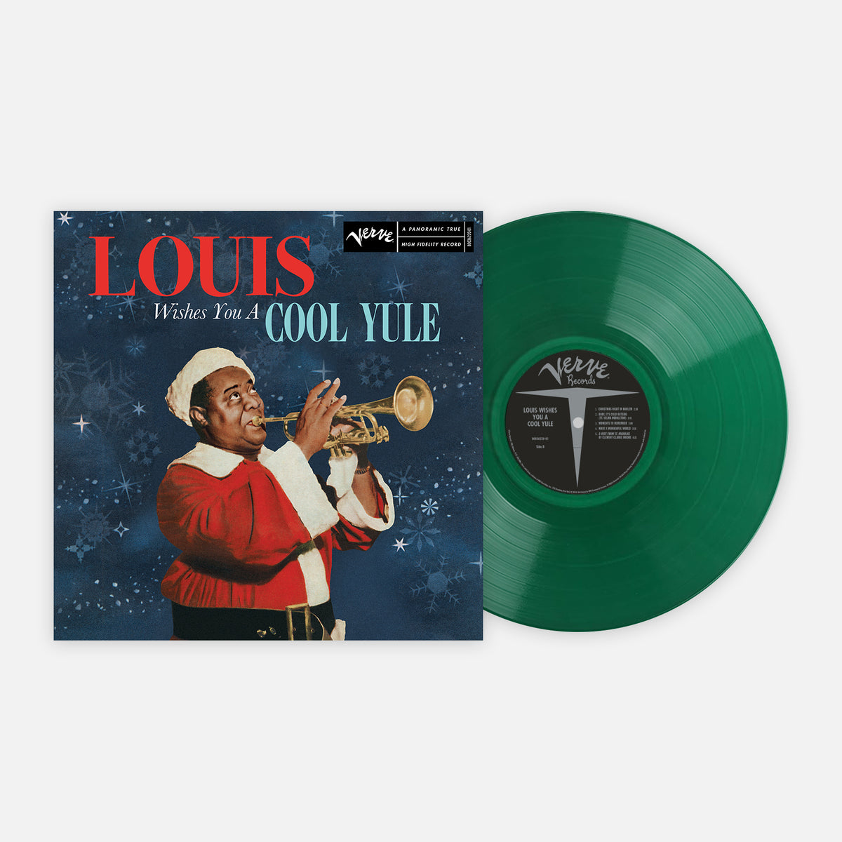 Louis Armstrong: Louis Wishes You a Cool Yule (Blue/Red Vinyl)