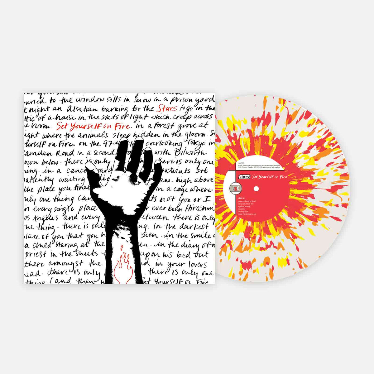 Stars Set Yourself On Fire - Deluxe 20th Anniversary Edition 12 Vinyl (Opaque  Red) - The CBP Shop