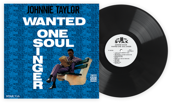 Me,　Soul　One　Vinyl　'Wanted　Johnnie　Singer'　Taylor　Please